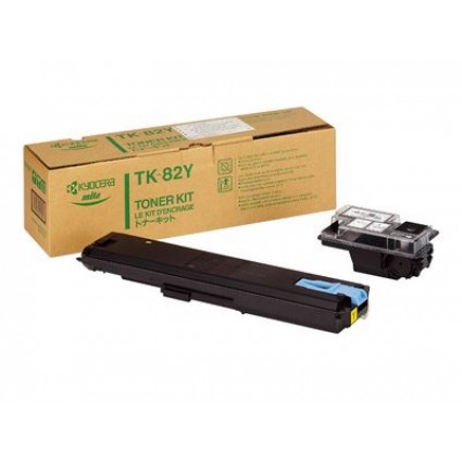 CMYK - Kyocera-Mita TK82Y - TK82Y=370093KL