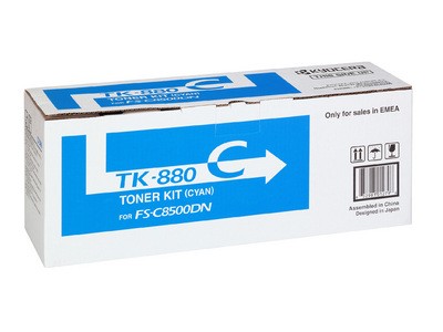 CMYK - Kyocera-Mita TK880C - TK880C=1T02KACNL0