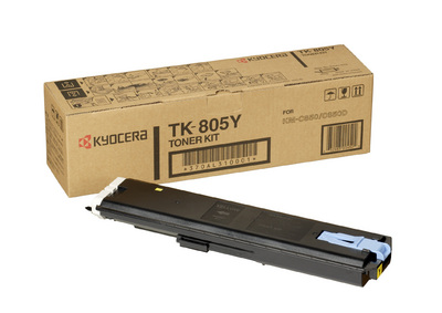 CMYK - Kyocera-Mita TK805Y=370AL310 - TK805Y=370AL310