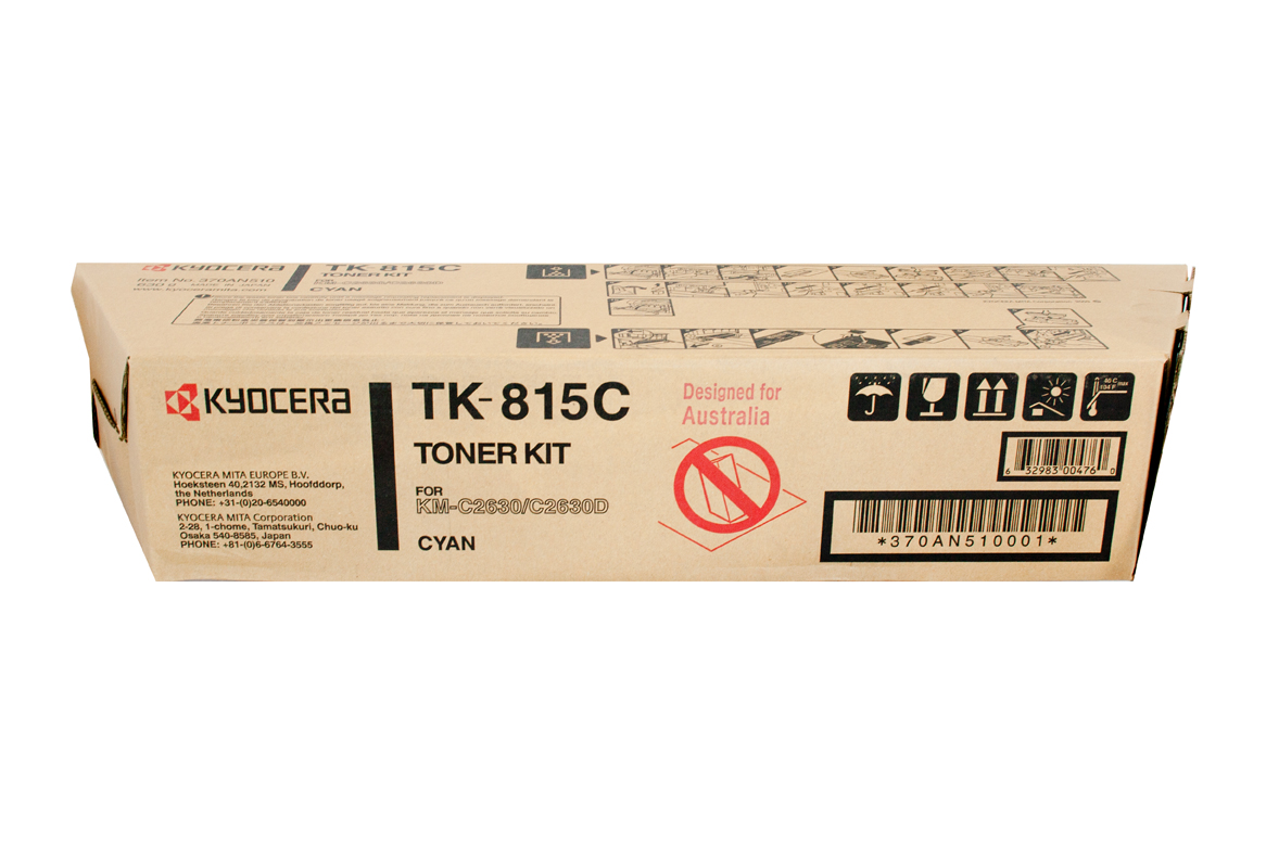 CMYK - Kyocera-Mita 370AN510 - 370AN510=TK815C