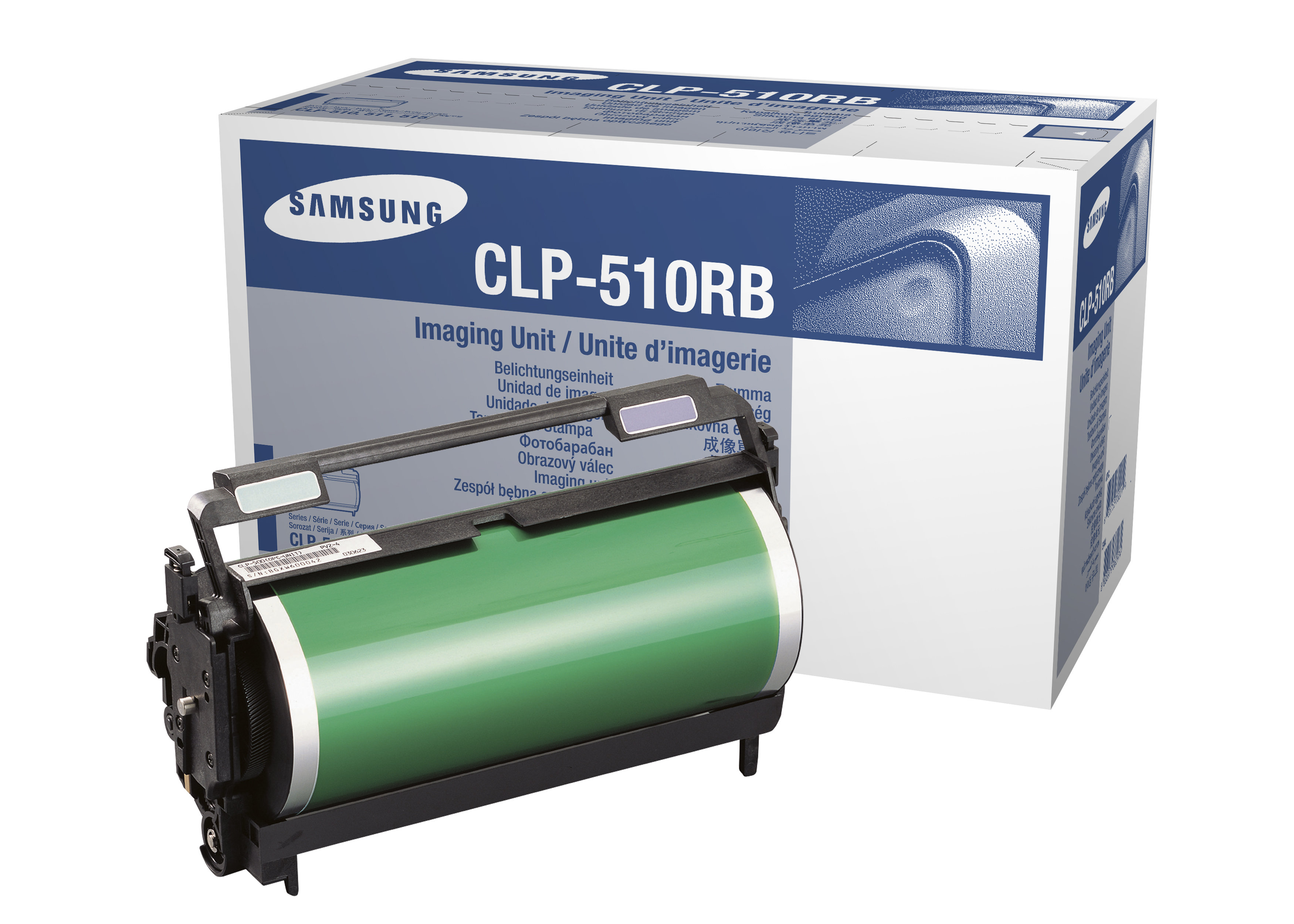 CMYK - Samsung CLP510RB  - CLP-510RB/SEE